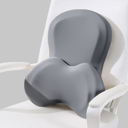 Coussin ergonomique lombaire Postura™ gris foncé - split design coccyx